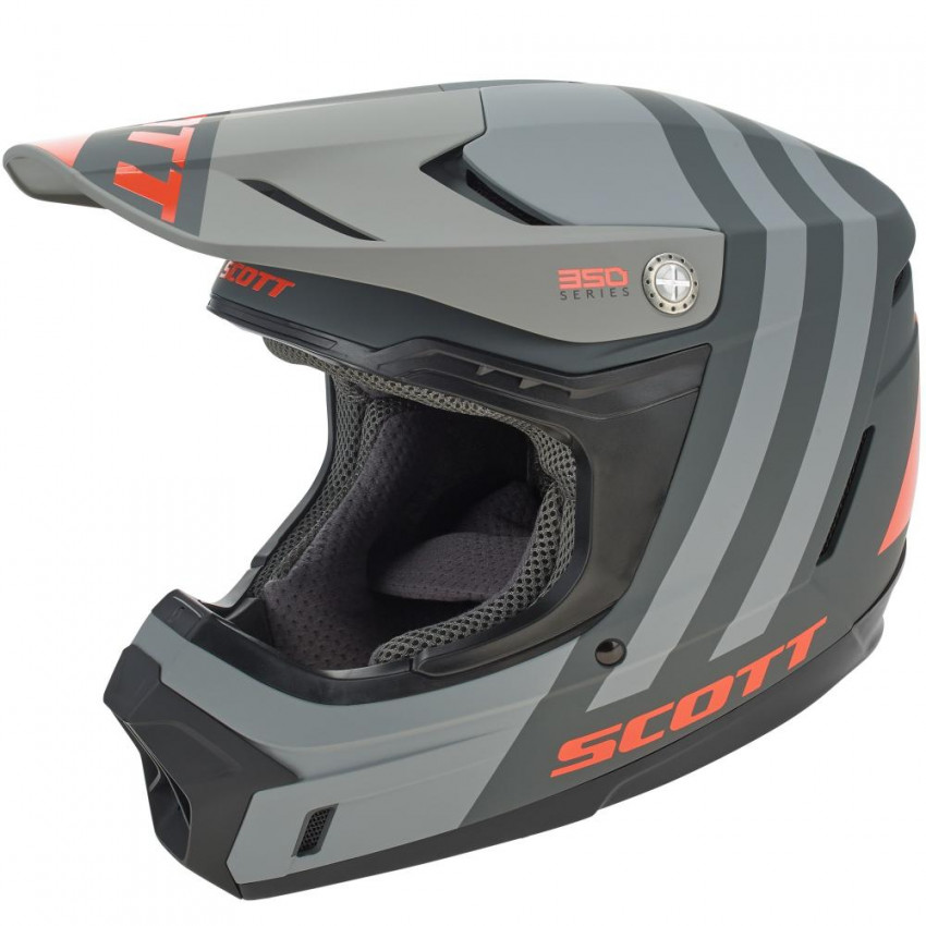 Кросовий шолом Scott 350 Evo Plus Dash Black Orange